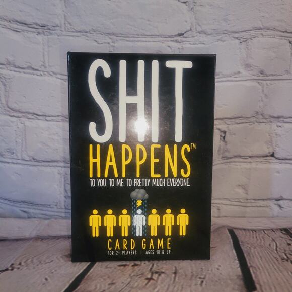 Adult Card Game Sh!t Happens 18+ And Stuff Happens 13+ complete - Picture 2 of 4